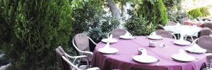 terraza al aire libre restaurante madrid barajas